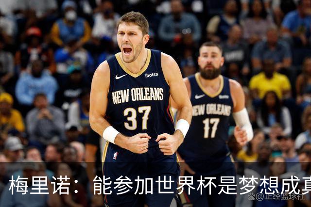 梅里诺：能参加世界杯是梦想成真，我克服了受伤的艰难时刻